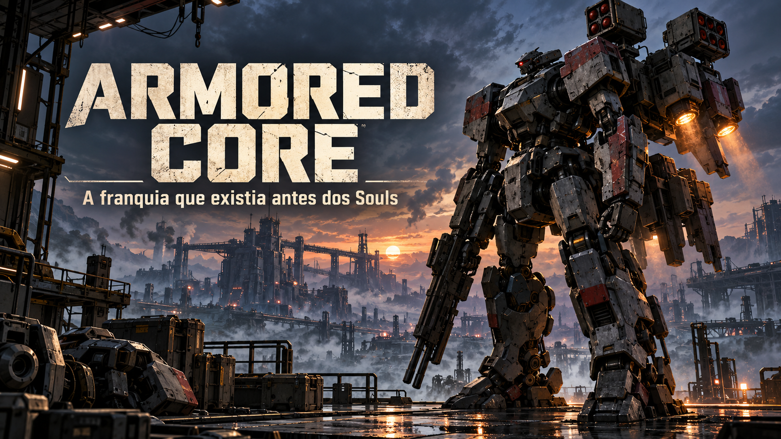 Armored Core: a franquia que existia antes dos Souls