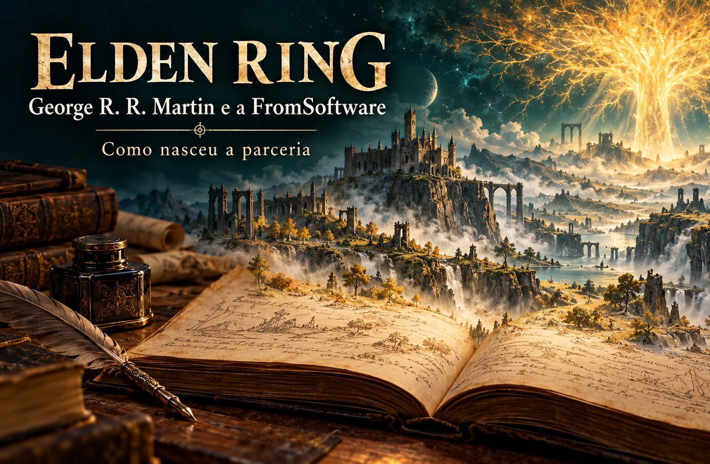 Elden Ring e George R. R. Martin: como foi a parceria