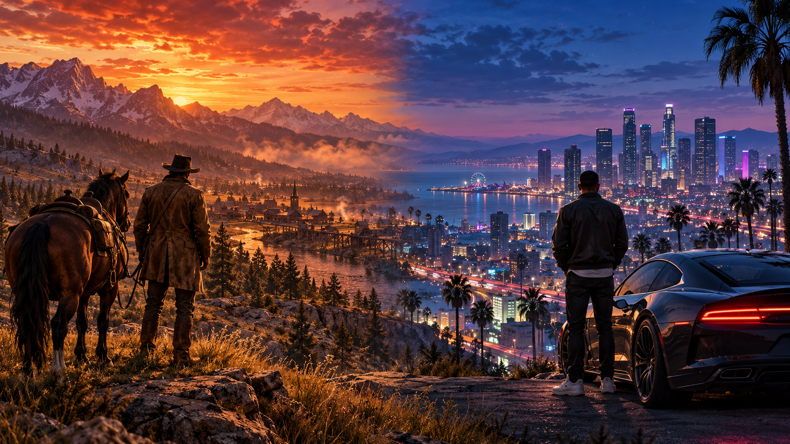 Red Dead Redemption 2 vs. GTA V: qual jogo combina mais com você?