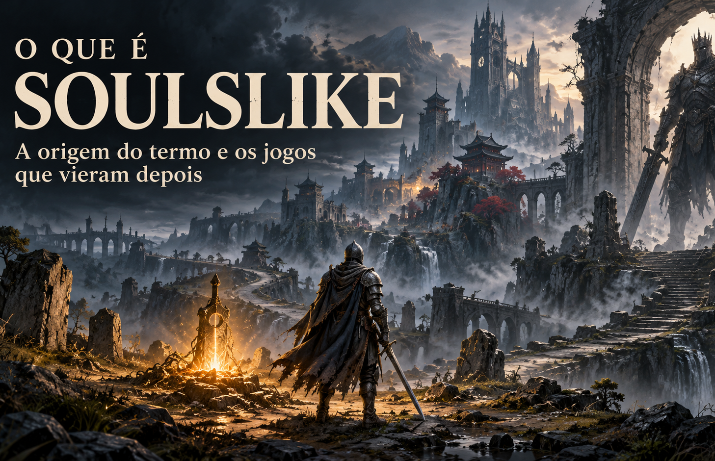 O que é soulslike: a origem do termo