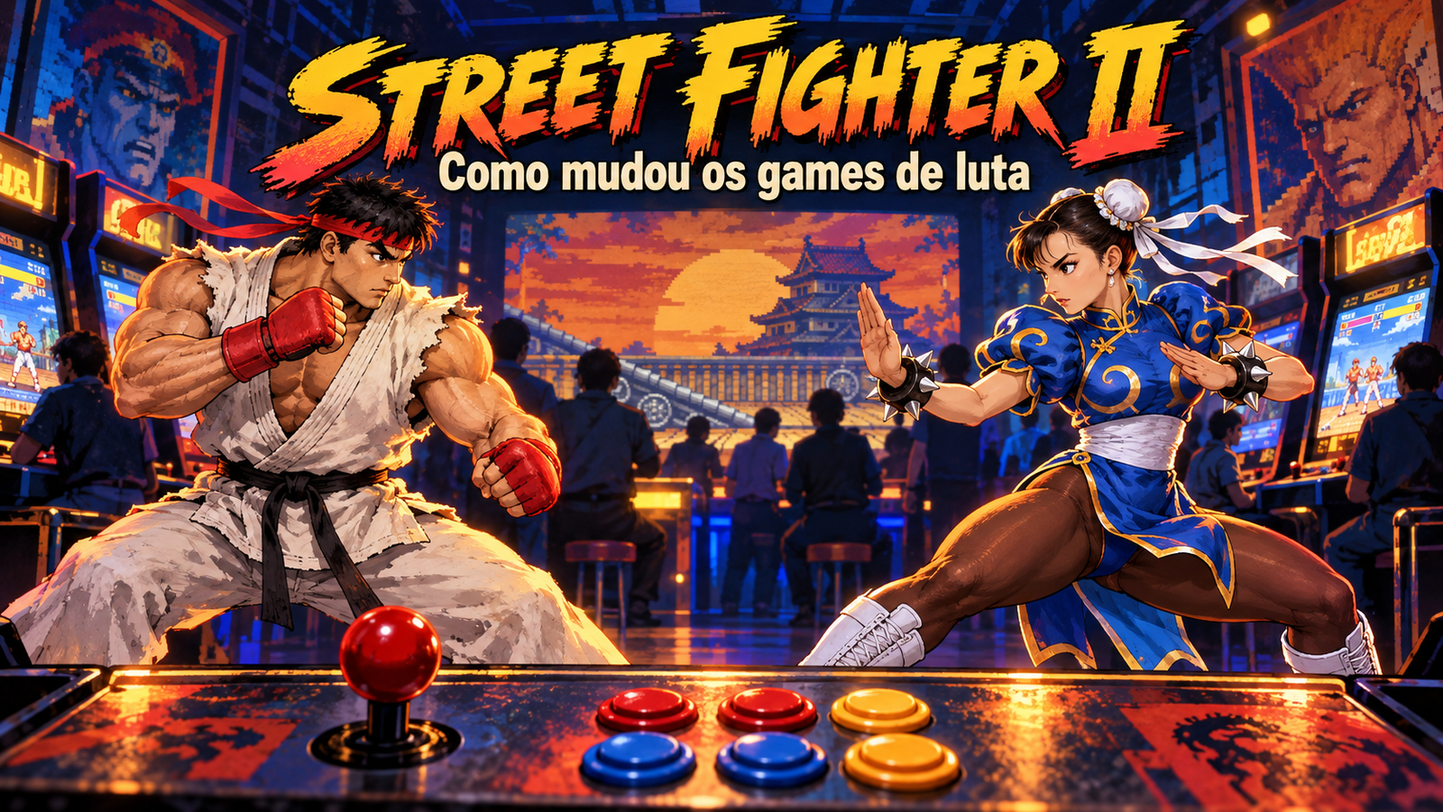 Como Street Fighter II mudou os games de luta